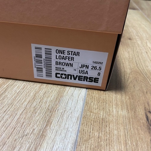 CONVERSE ADDICT ONE STAR LOAFER ワンスター　ローファー　us8 26.5