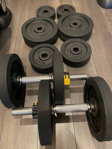 ダンベル30kg×2個セット