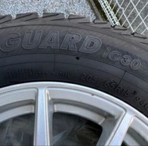 No 2 スタッドレスタイヤ&ホイール4セット