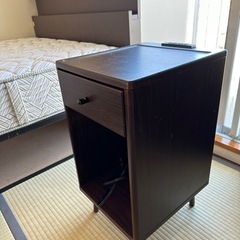 ダブルベッド とマット
の画像