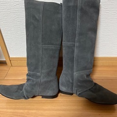 フリンジロングブーツの画像