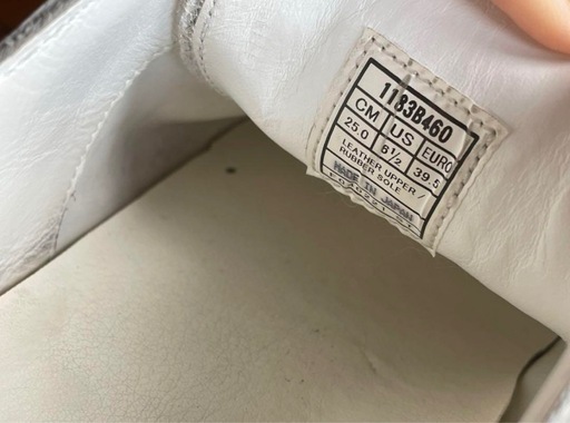 オニツカタイガー　  日本製 白 FABRE DELUXE