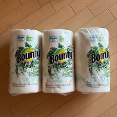 バウンティ　ペーパーロール　柄入り