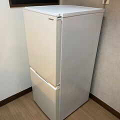 シャープ　2ドア冷蔵庫　SJ-D15G　2021年製　中古美品