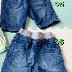【美品2枚セット】男の子95半ズボン