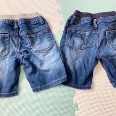 【美品2枚セット】男の子95半ズボンの画像