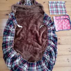 おんぶ紐防寒ケープ　おまけ付きの画像