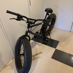 【取引中】bronx ファットバイク　マットブラック
