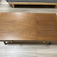 ローテーブル 
幅80cm 引き出し付きタイプの画像