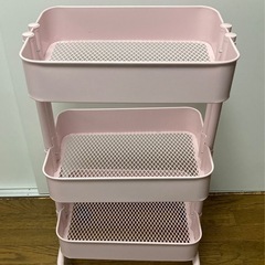 ３段スチールワゴン