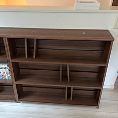 2個セットLOWYA ロウヤ 本棚 収納棚 漫画収納の画像