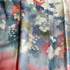 リメイク用 訪問着 ハンドメイド素材の画像