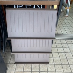 ニトリ　シューズラック　スリムラックの画像