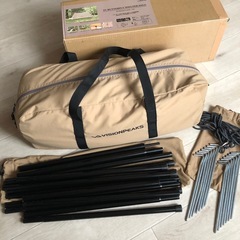 ビジョンピークス　TCバタフライシェルターSOLO キャンプ　の画像