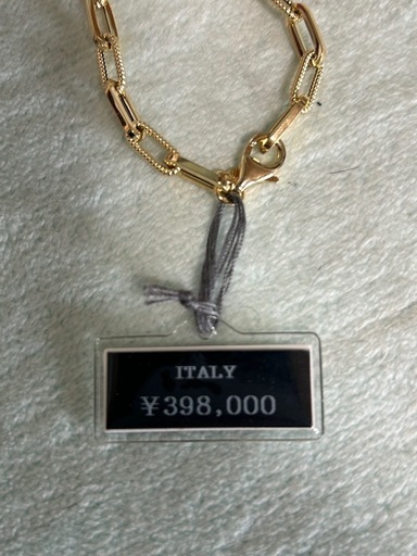 ITALY18YGネックレス