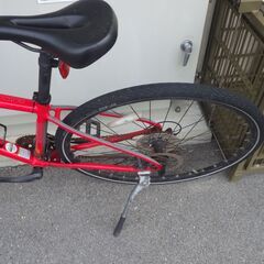 赤い自転車（303）の画像