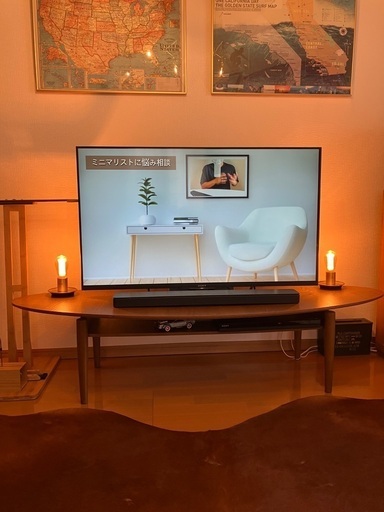 IKEA　コーヒーテーブル　ミッドセンチュリー型