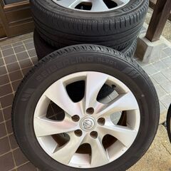 日産純正　セレナC26で使用　195/60R16ホイルとタイヤ4本