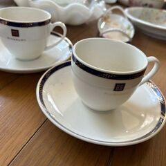 【終了】ジバンシィGivenchy コーヒーカップ2客【中古】の画像