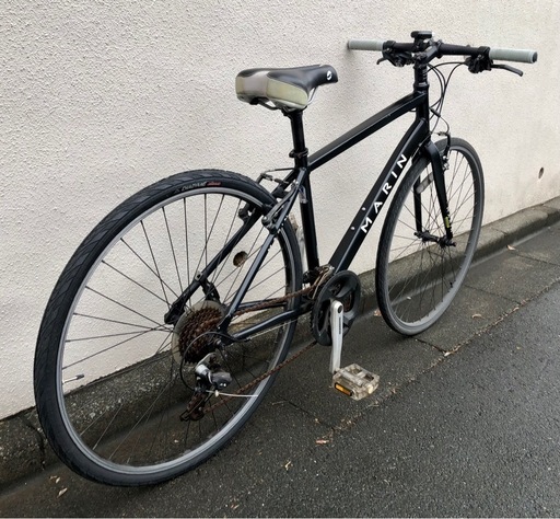 MARIN. マリン クロスバイク マットブラック 24段 東京 三鷹市 武蔵野市