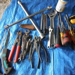 DIY工具大量箱詰め