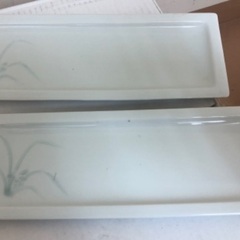 長いお皿2枚
