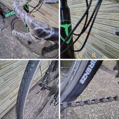 中古自転車 2×8段変速 525MM ロードバイク軽整備済み 防犯登録対応 町田市 相模原市 MM481の画像