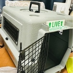ペット猫犬スーツケース航空輸送ボックス、旅行犬小屋ポータブル猫ケージペット用品 キャットドッグカーボックス 航空輸送委託販売用スーツケース 輸送キャットドッグケージアウトボックス キャンピングキャリーの画像