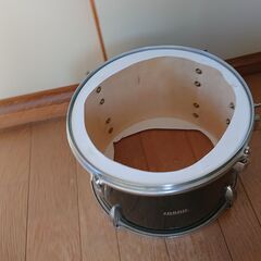 差し上げます！　ドラムのタム　３４Cｍ　1個　画像の現状渡しの画像