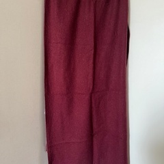 ユニクロ　ヒートテックマフラー(赤)の画像