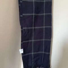 ユニクロ　ヒートテックマフラー(チェック)