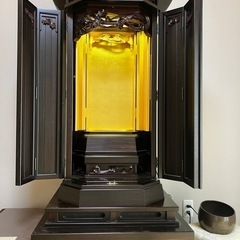 仏壇　黒檀  引取り可能 黒檀仏壇 取り引き中