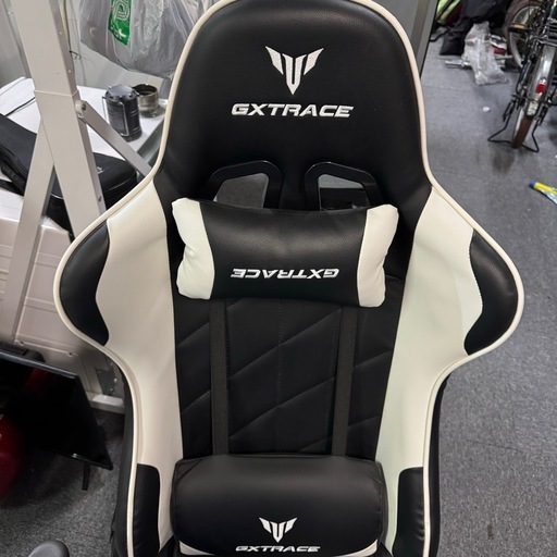 GXTRACE ゲーミングチェア オフィスチェア パソコンチェア オットマン付き リクライニング