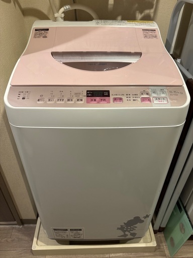 【売約済】洗濯機　SHARP ES-TX5A 5.5kg