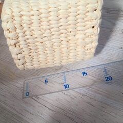 かごバッグ　パール　サマンサヴェガ　バッグチャーム付きの画像