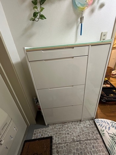 急募✳︎スリム下駄箱　傘立て付