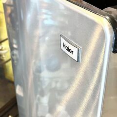 《売約済》【武蔵小山店】【高年式！大容量！】　ハイアール　Haier 冷蔵庫 URBAN CAFE SERIES（アーバンカフェシリーズ） ステンレスブラック JR-XP2NF173F-XK [2ドア /右開きタイプ /173L] [冷凍室 54L] 2023年製 JR-XP2NF173F 冷凍冷蔵庫の画像