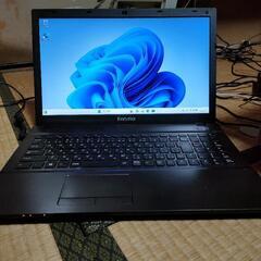 整備済み品!! iiyama W550SU 高性能ノートパソコン 