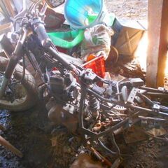 TW200パーツ取り書無し、引取り限定になります。