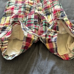 人気 Summer Checkered half pants Ｍの画像