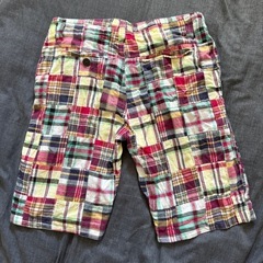 人気 Summer Checkered half pants Ｍの画像