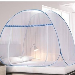 ワンタッチ折り畳み式かやテント