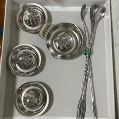レモン絞り機&スプーンフォーク