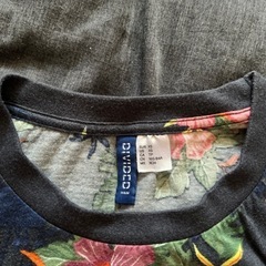 人気即売 H&M Haibisukasu pattern ボタニカル Teeの画像