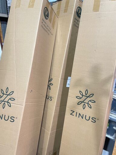 商談中①★未使用品！★Zinus ジヌス Tight Top ボンネルコイル+高密度フォームマットレス 15cm クイーンサイズ