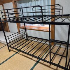 2段ベッド　パイプスチール