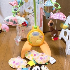 ディズニーキャラクターズ やわらかガラガラメリーデラックスの画像