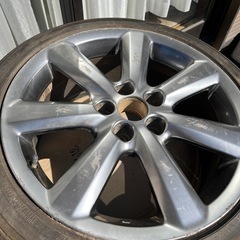 タイヤホイールセット　4本　トヨタ純正　18インチ　225/45/18 クラウン　マークXの画像