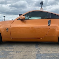 フェアレディZ z33 純正　サイドスポイラー　左右の画像