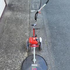 草刈機　モップ式　手押し式